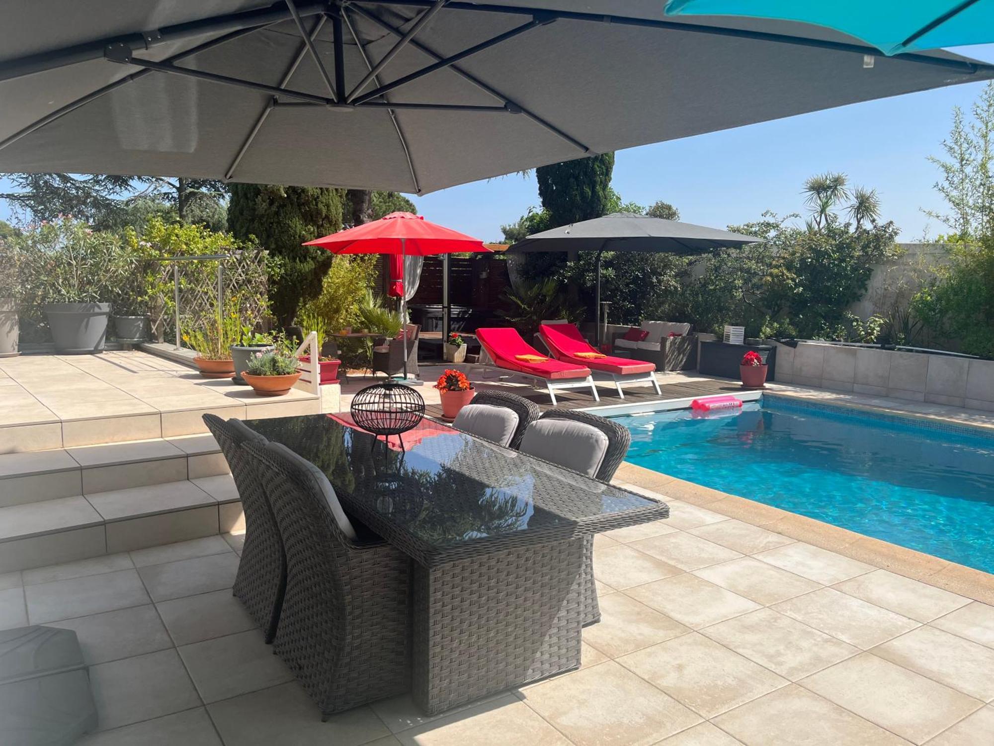 La Demeure Des Cedres & Spa Cap D'Agde (Adults Only) Bagian luar foto