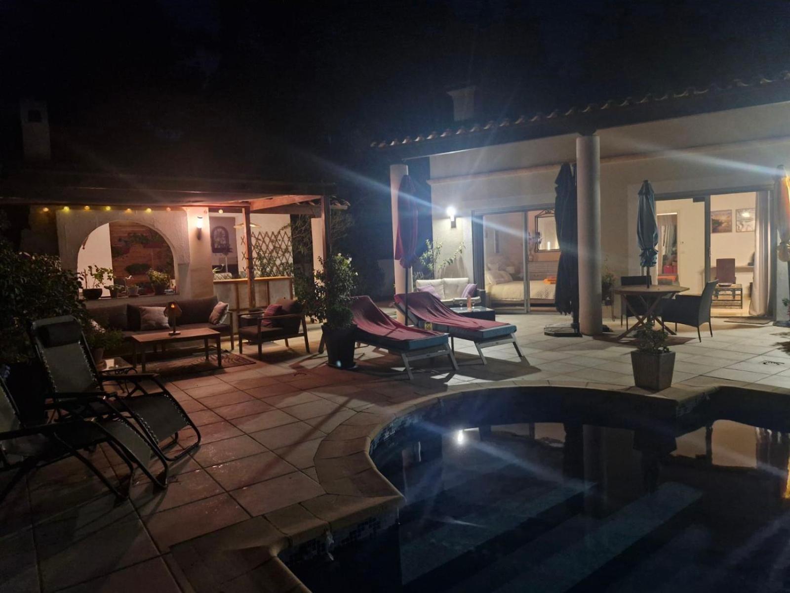 La Demeure Des Cedres & Spa Cap D'Agde (Adults Only) Bagian luar foto