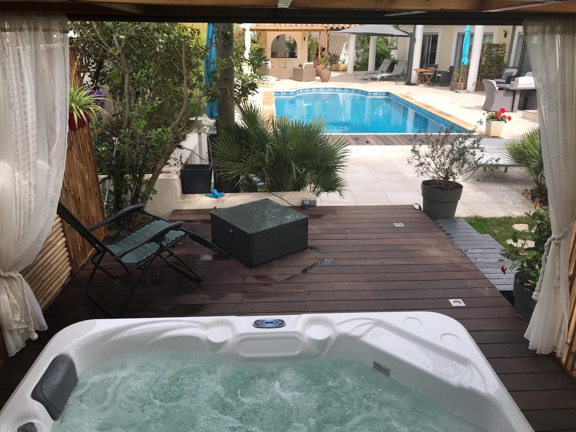 La Demeure Des Cedres & Spa Cap D'Agde (Adults Only) Bagian luar foto